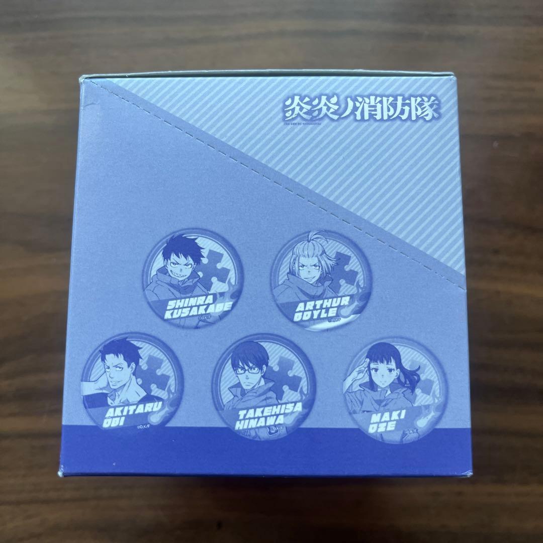 【未開封】缶バッジ CANBADGE 10個入り パック（炎炎ノ消防隊）