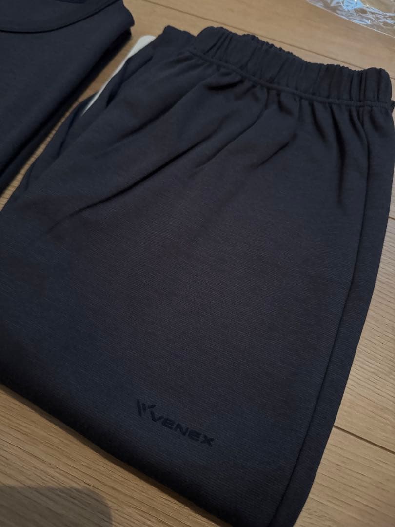 新品 VENEX コンフォートポンチセットアップ M ネイビー 上下セット