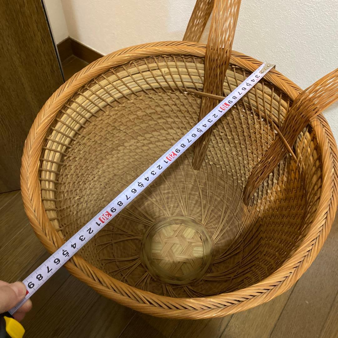 背負い籠　しょいかご　籠　アンティーク　骨董　プランターカバー　鉢カバー