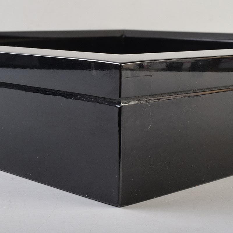 茶道具　蒔絵師　村田宗覚作　遠山蒔絵　炉縁　共箱　C　R9245B