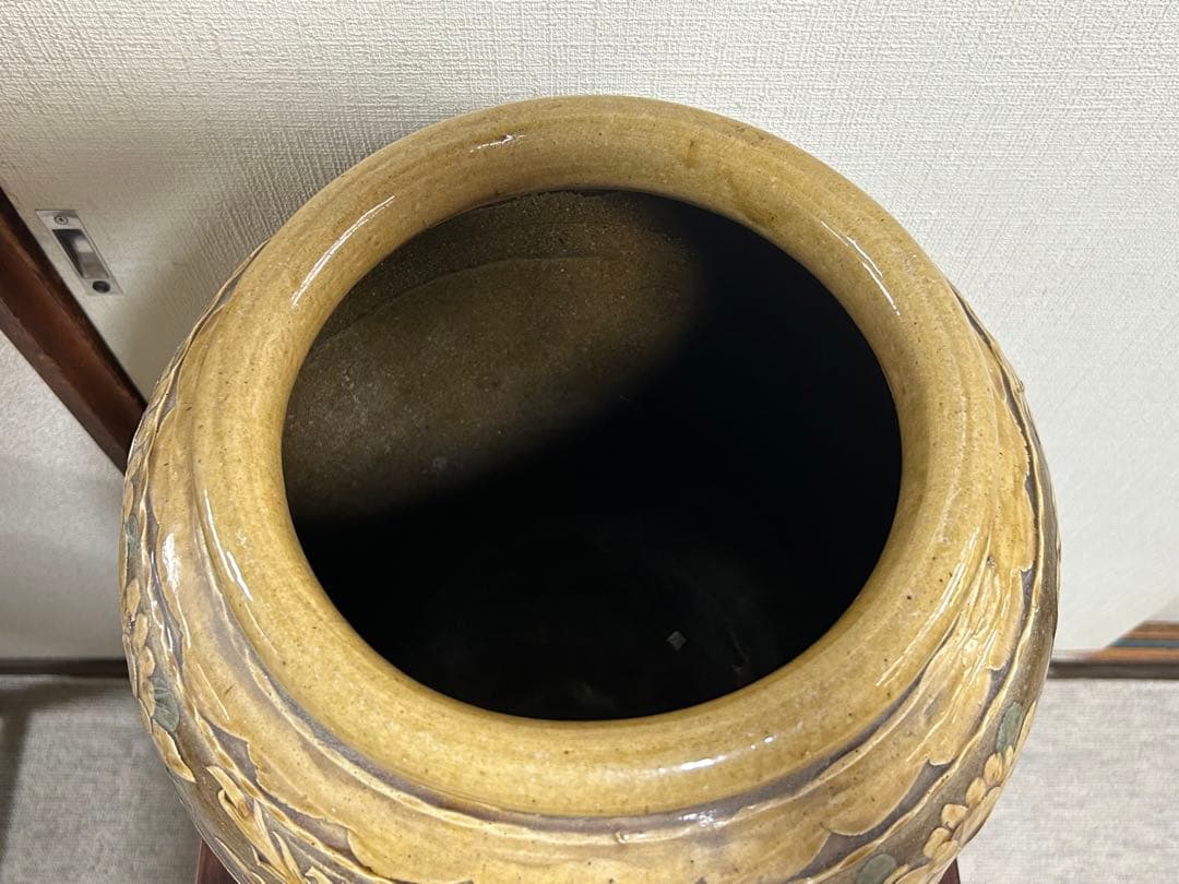 中国　龍紋大瓶　アンティーク　送料込み0912