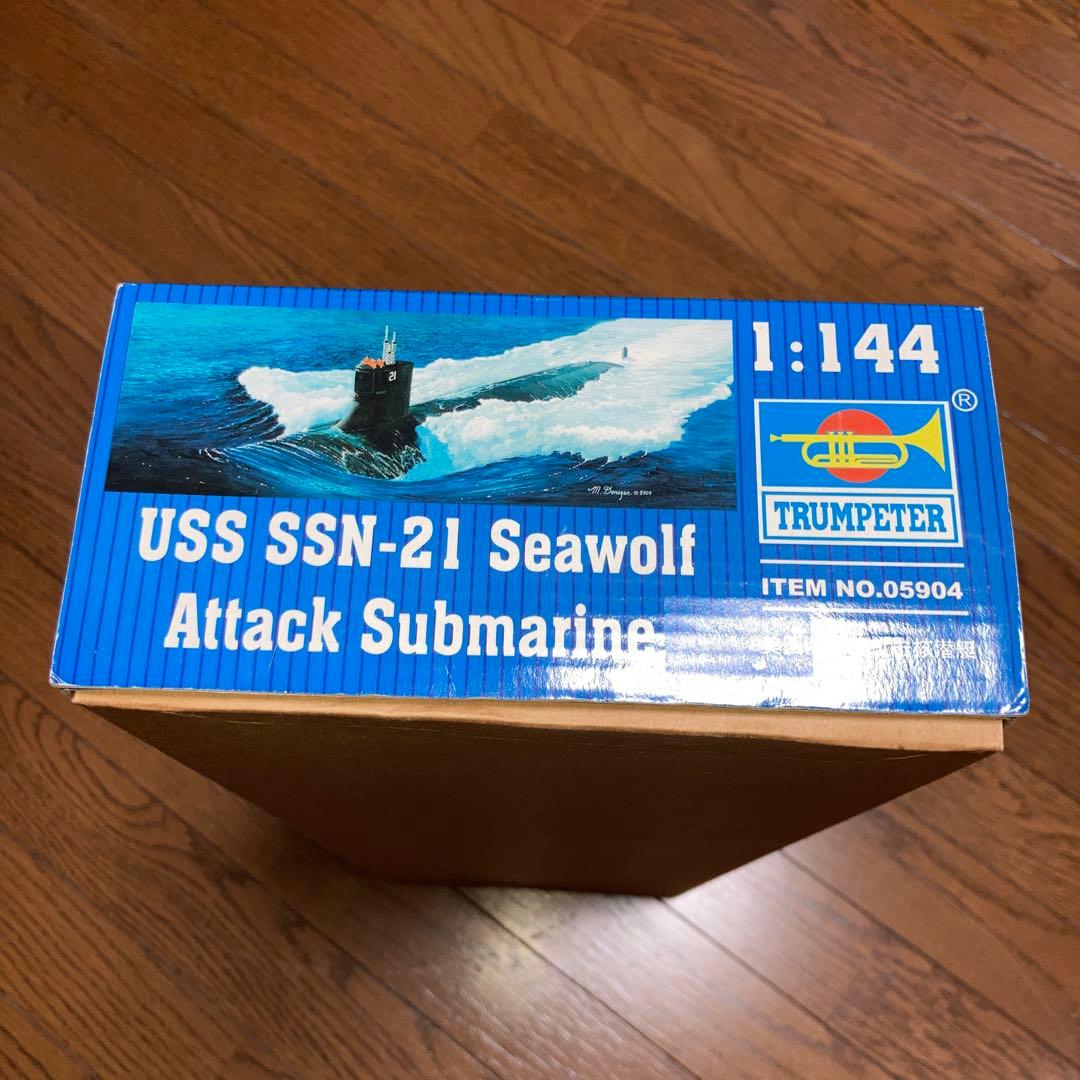 米海軍USS SSN-21 攻撃型原子力潜水艦　シーウルフ　Seawolf