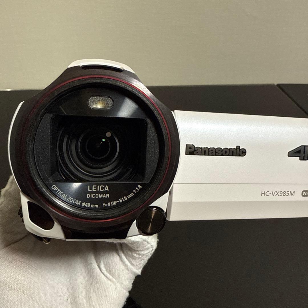 ちゃんぴー様【美品】Panasonic HC-VX985M ホワイト