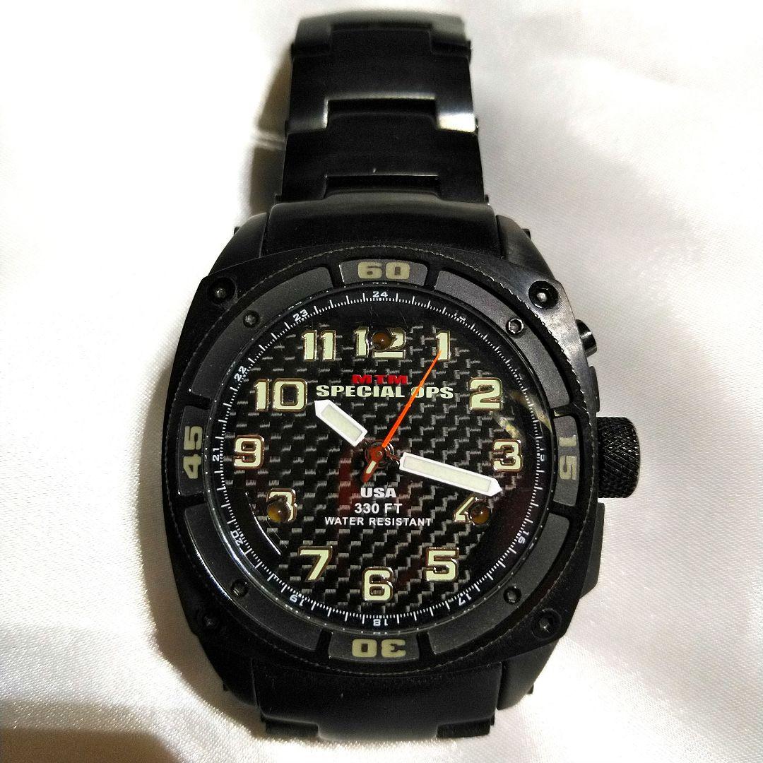 MTM SPECIAL OPS 腕時計 100m防水 稼働 訳あり（充電器無し）