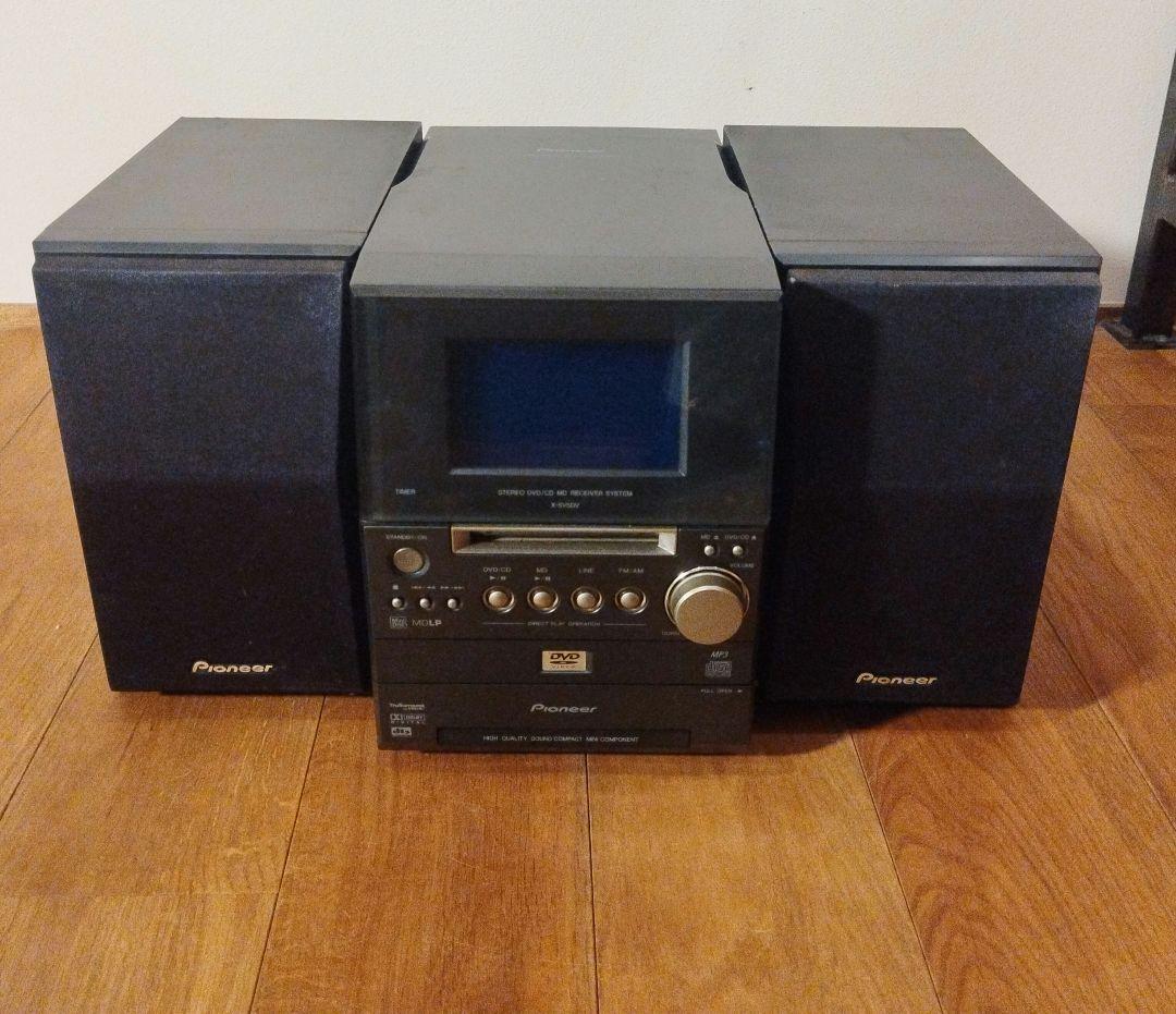 Pioneer パイオニア DVD/CD MDレコーダー XV-SV5DV-K