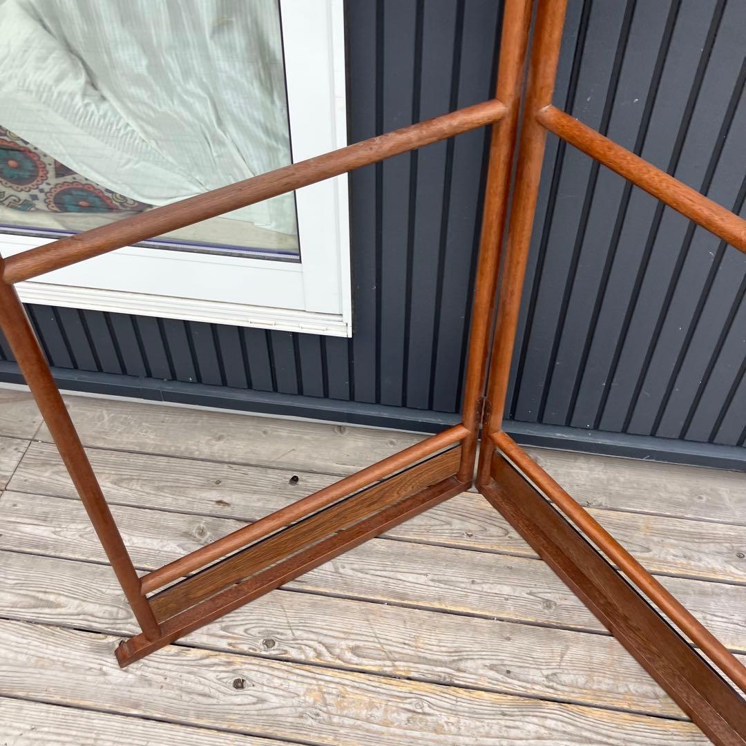 昭和レトロ 木製 衣桁 和風 古民具 欅 ケヤキ 衣紋掛け 古道具 和家具 着物