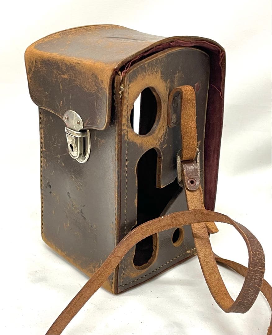 FOTH-FLEX フォスフレックス 二眼レフカメラ レザーケース付き