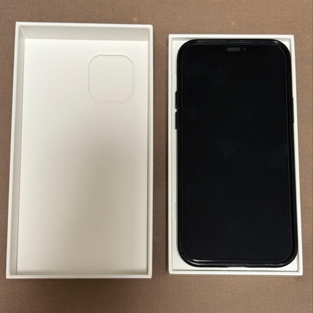 iPhone12 128GB 本体 ブラック　箱あり