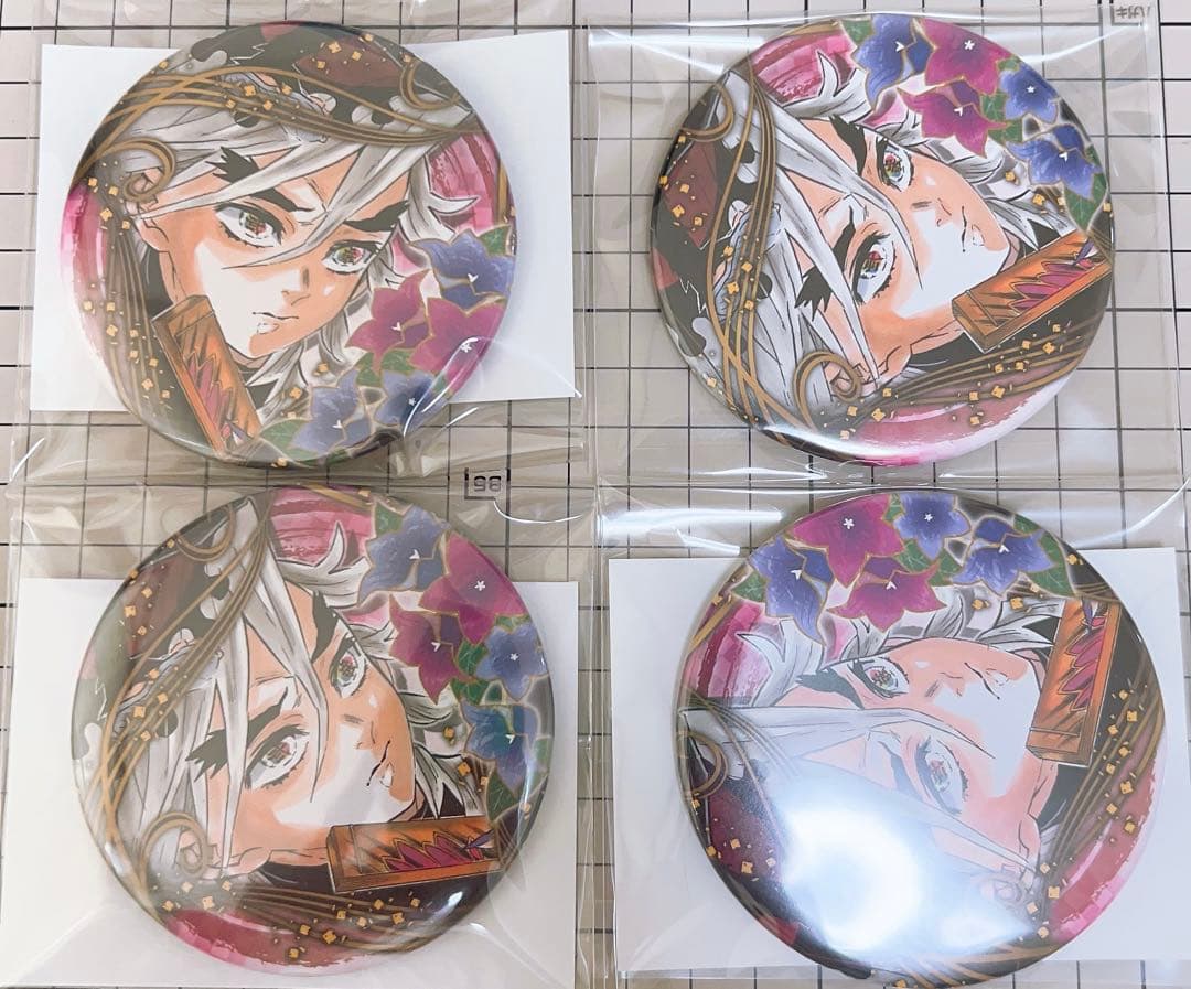 鬼滅の刃 原作 コレクション 缶バッジ 第4弾 童磨