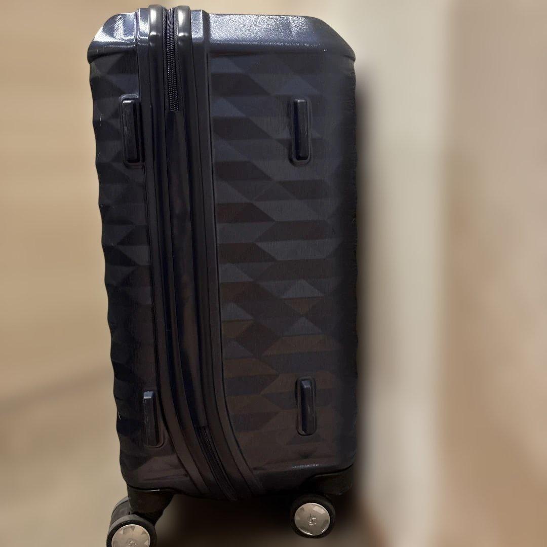 Samsonite ネイビー キャリーケース　ポリゴン　スピナー55