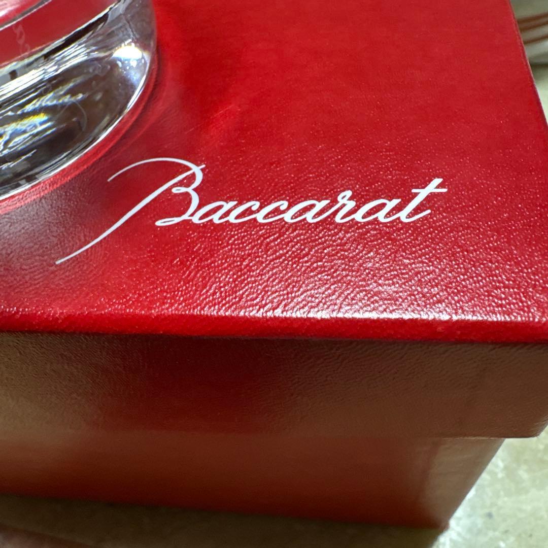 新品未使用、Baccarat クリスタルグラス ミルニュイ2客セット箱入り