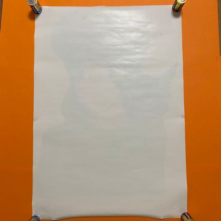 風の谷のナウシカ ポスター レトロ品　1枚　青テト　希少