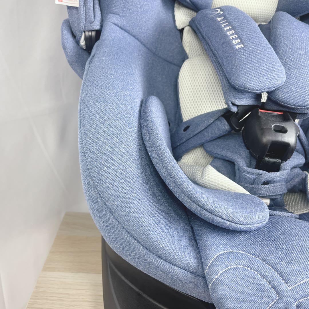 美品 送料無料 エールベベ クルット5i プレミアム ISOFIX 360°