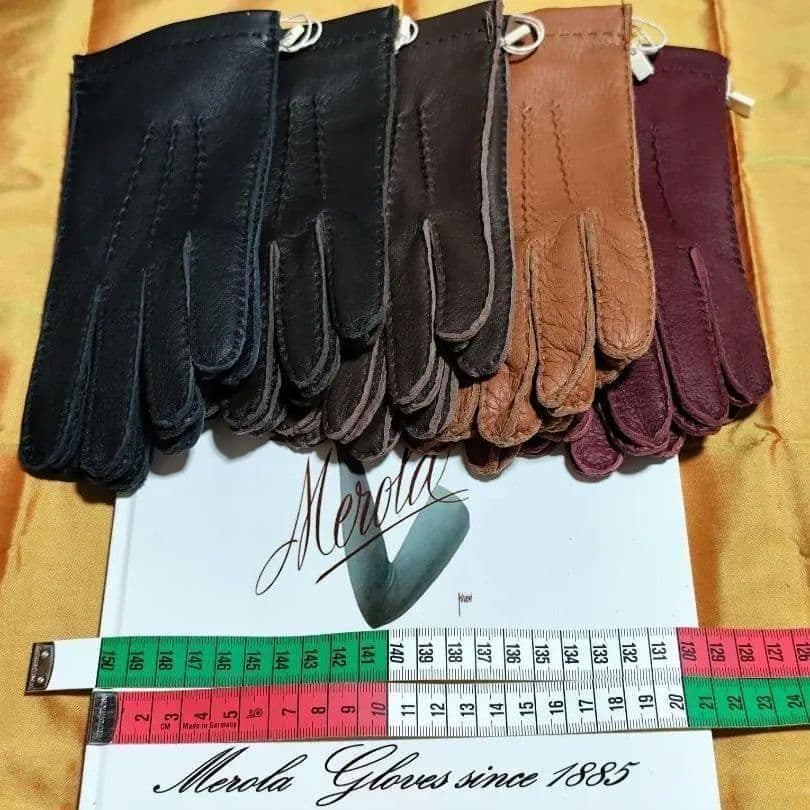 専用 今季 メローラ ディアボルドー ライニングなし 革手袋グローブMEROLA