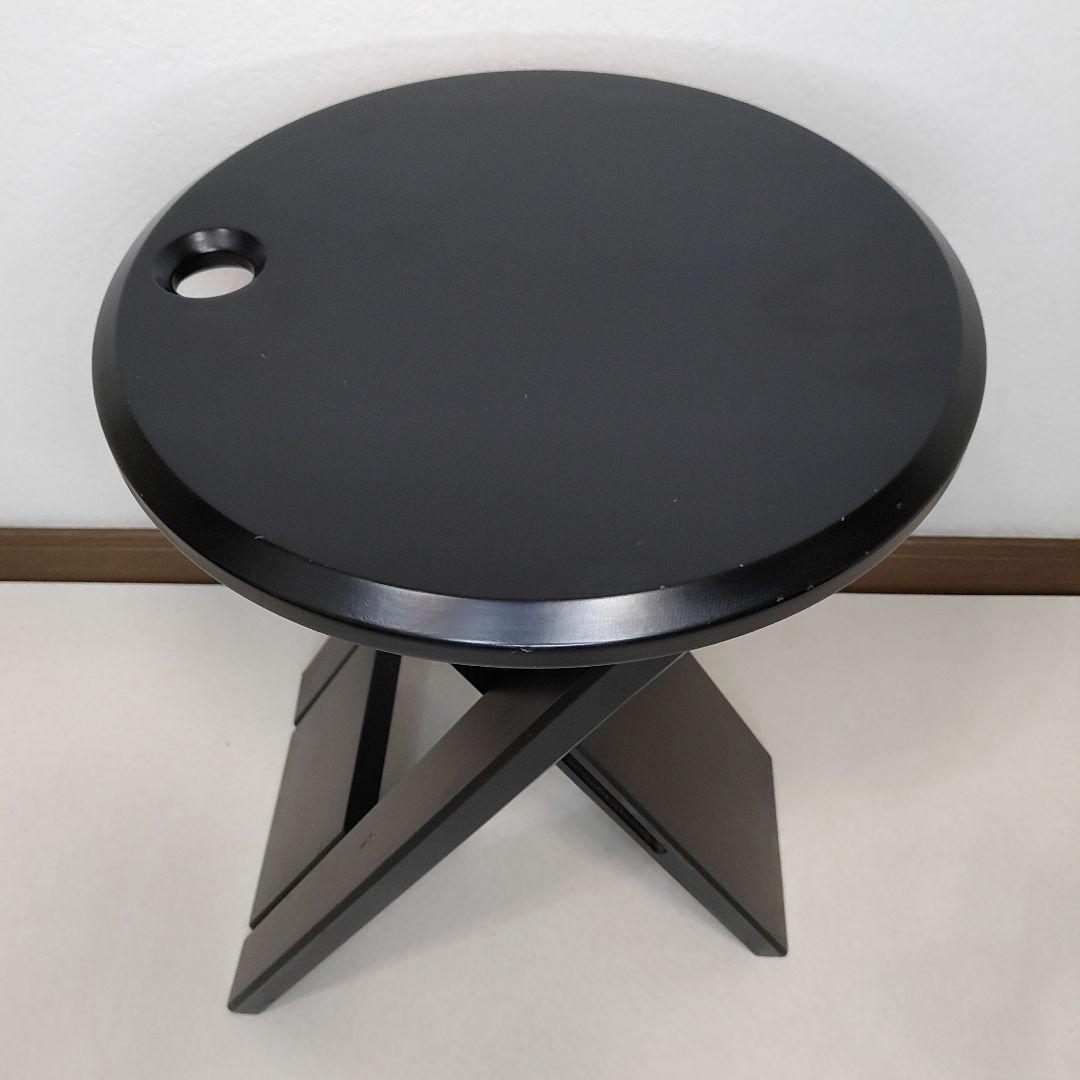 ヴィンテージ 木製フォールディング　スツール　椅子　ロジェタロン　フランス