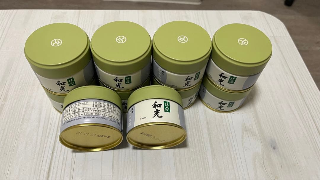 丸久小山園抹茶 和光 20g缶10個