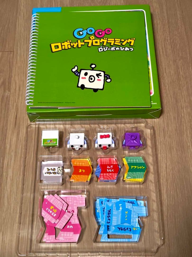 SONY toio 本体とGoGo ロボットプログラミング ロジーボのひみつ