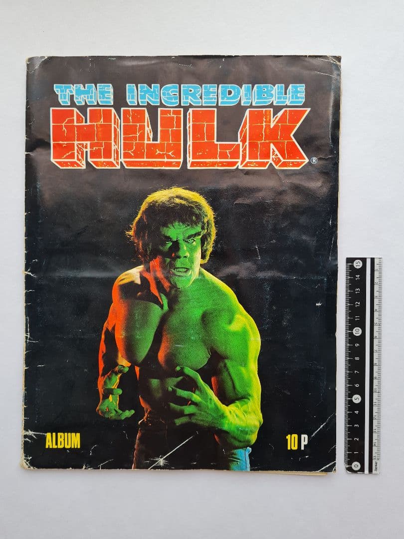 その他 1979 Incredible HULK picture card album