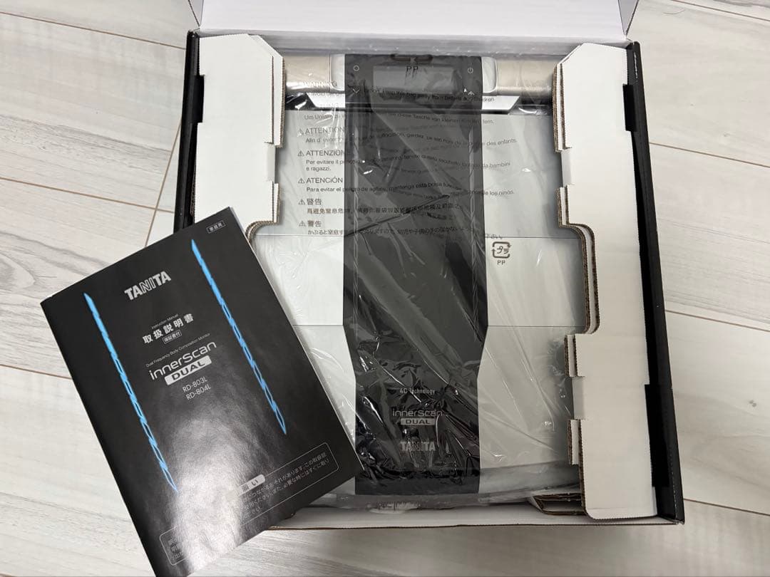 2025製造【極美品】タニタ 体組成計 インナースキャンデュアル RD-803L