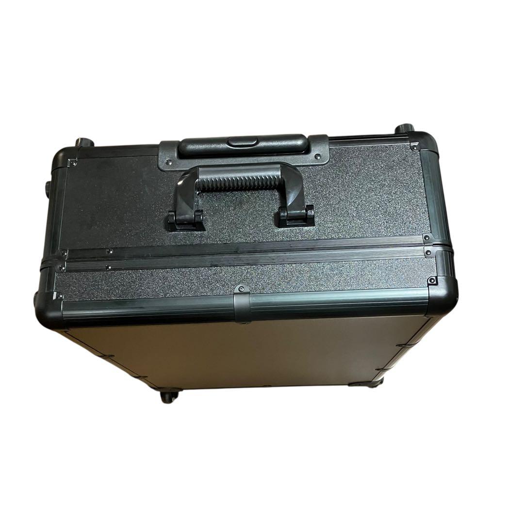 ハリウッドミラーメイクボックス プロ使用　大容量 キャリーケース　LUVODI