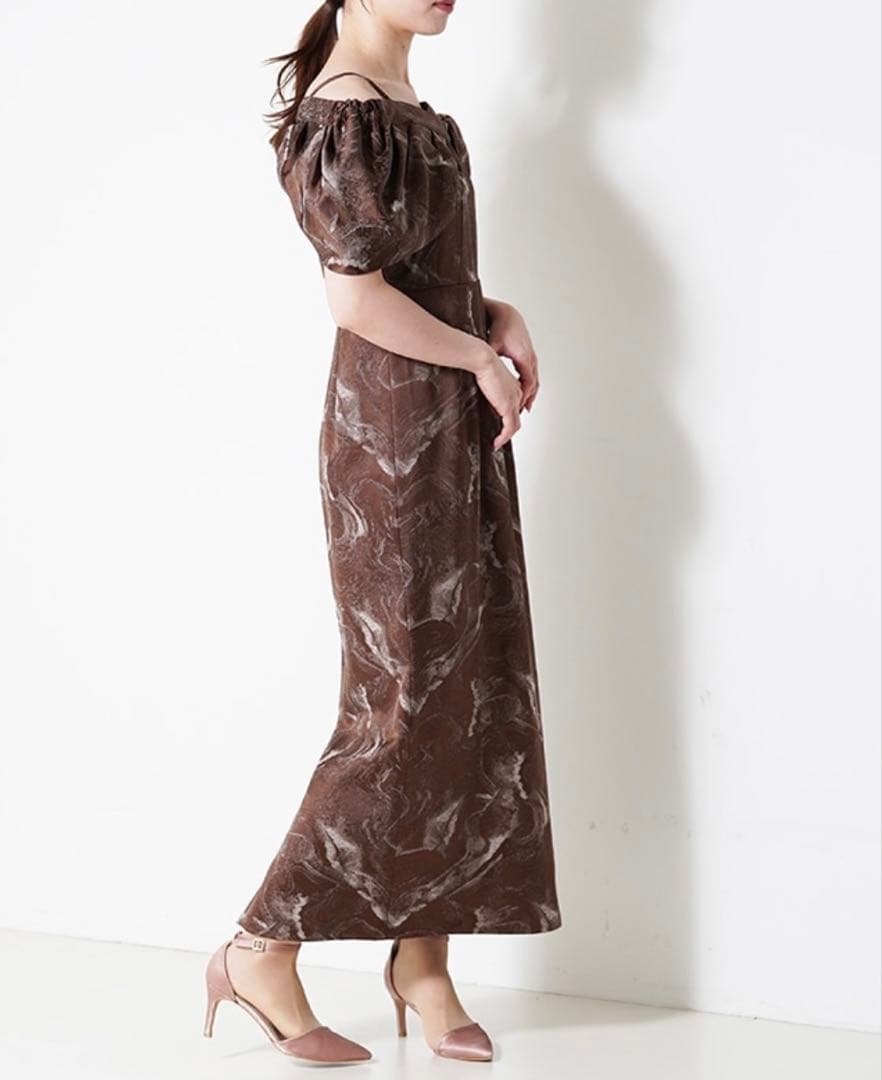 ★新品タグ付き★LE’RURE Docking big ribbon dress