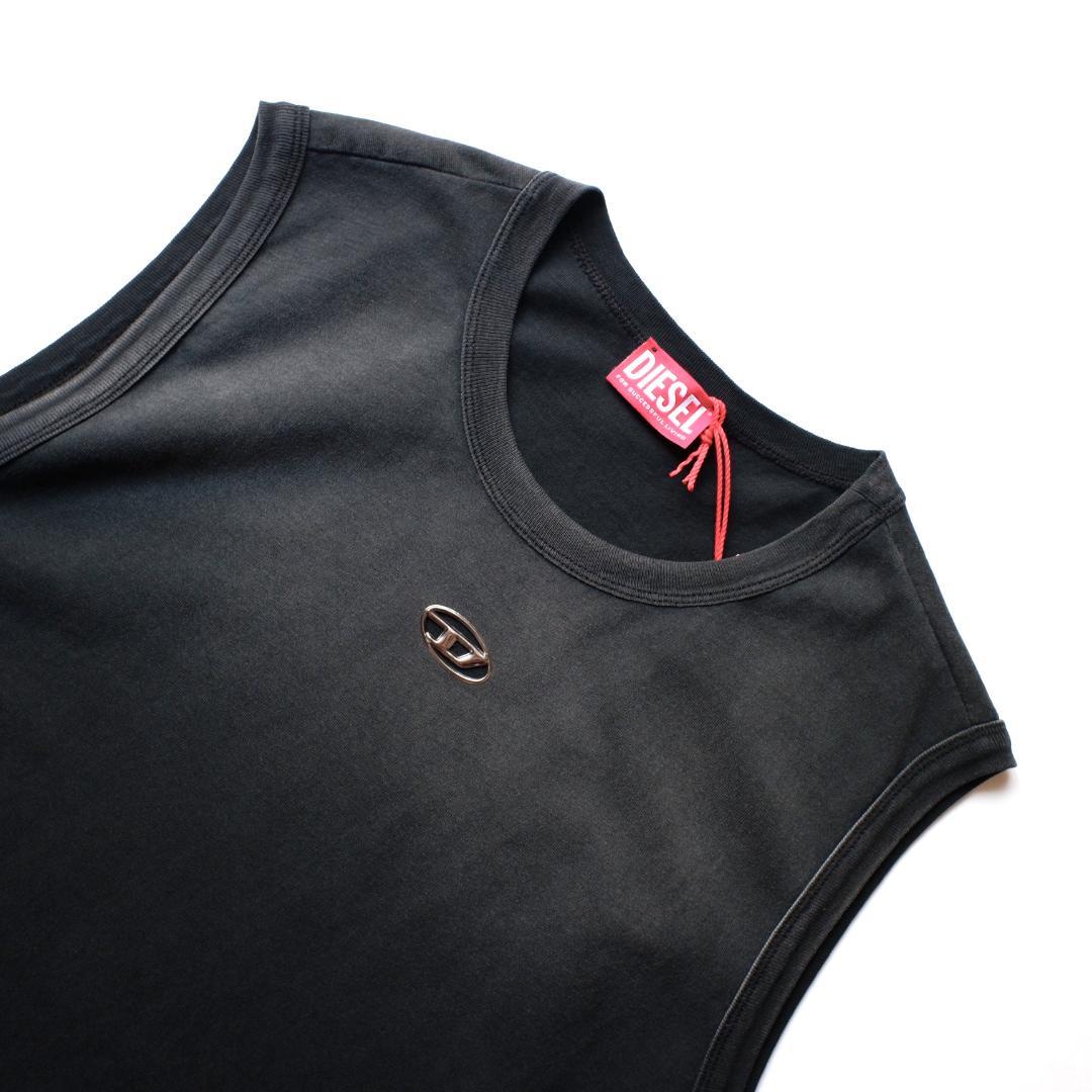 25aw DIESEL t-brico-new ガーメントダイ タンクトップ