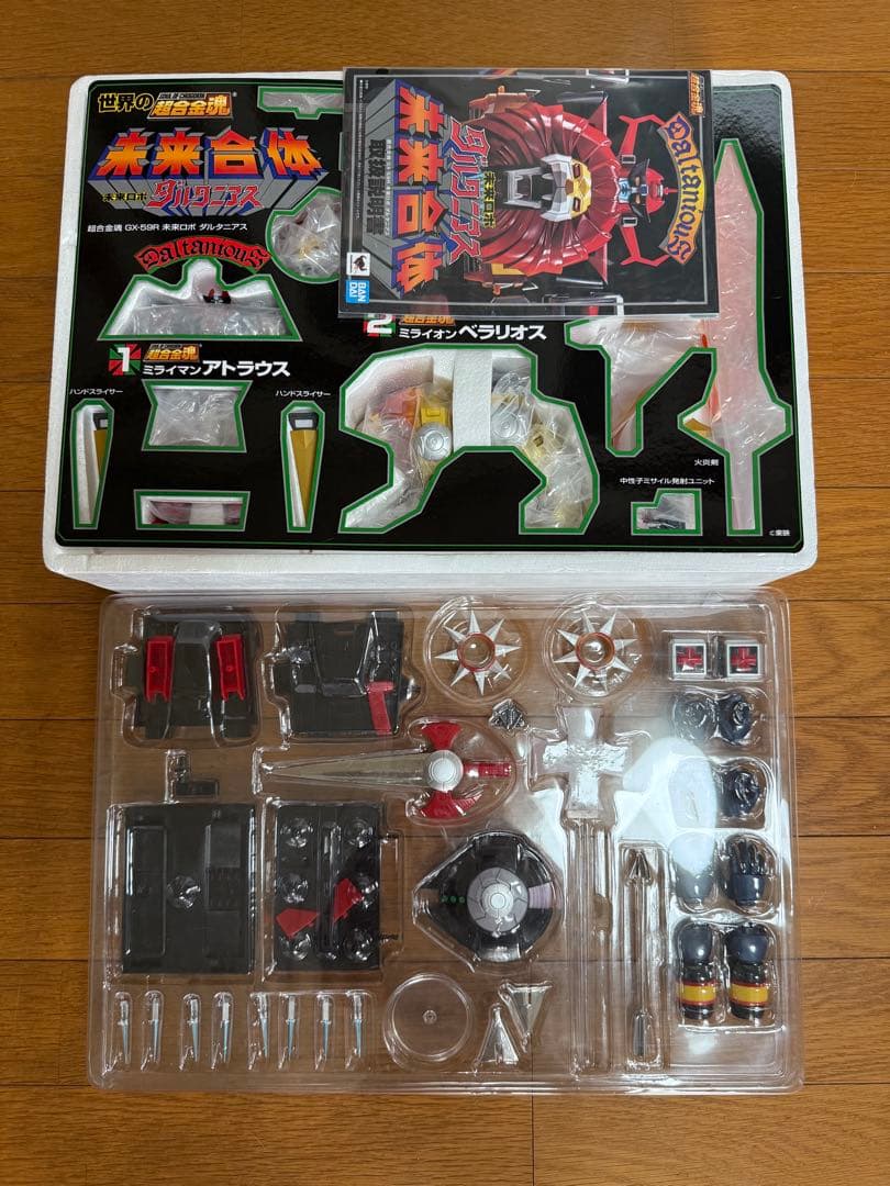 未来ロボ ダルタニアス BANDAI 超合金魂