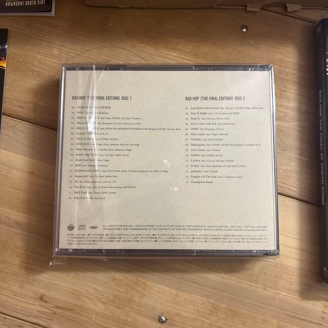 u*3様 BAD HOP THE FINAL TOKYO DOME LIVE V