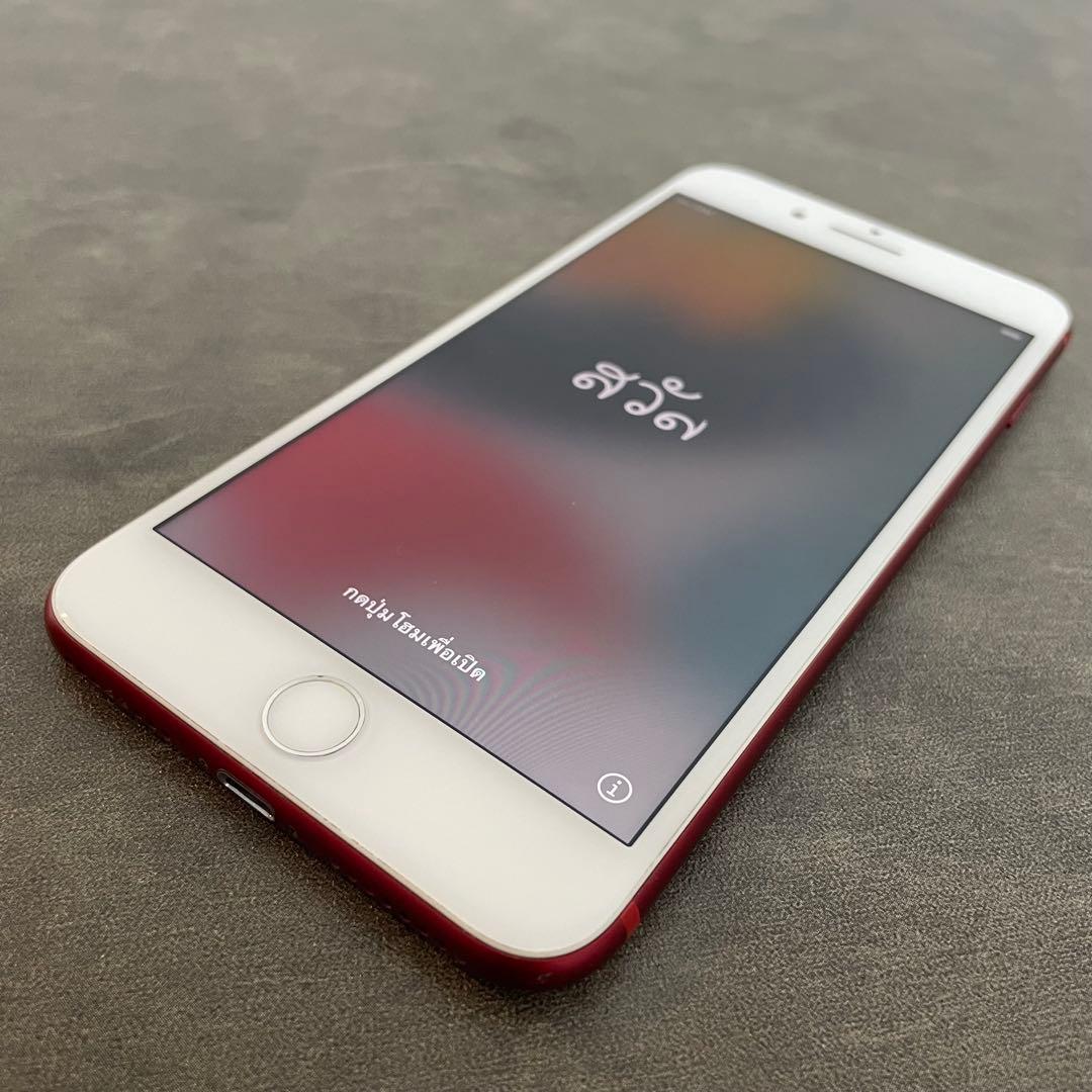 Phone 7 Plus 256GB RED SIMフリー バッテリー96% 赤