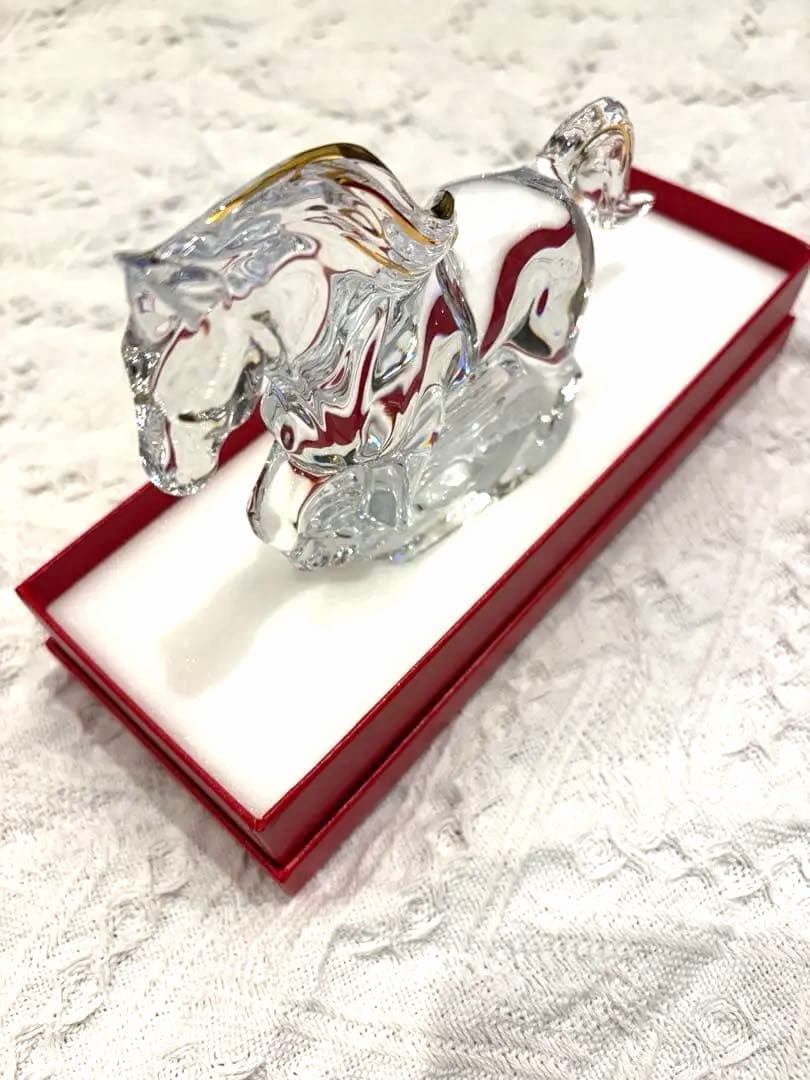 【未使用品】Baccarat 2026干支馬ゴールド
