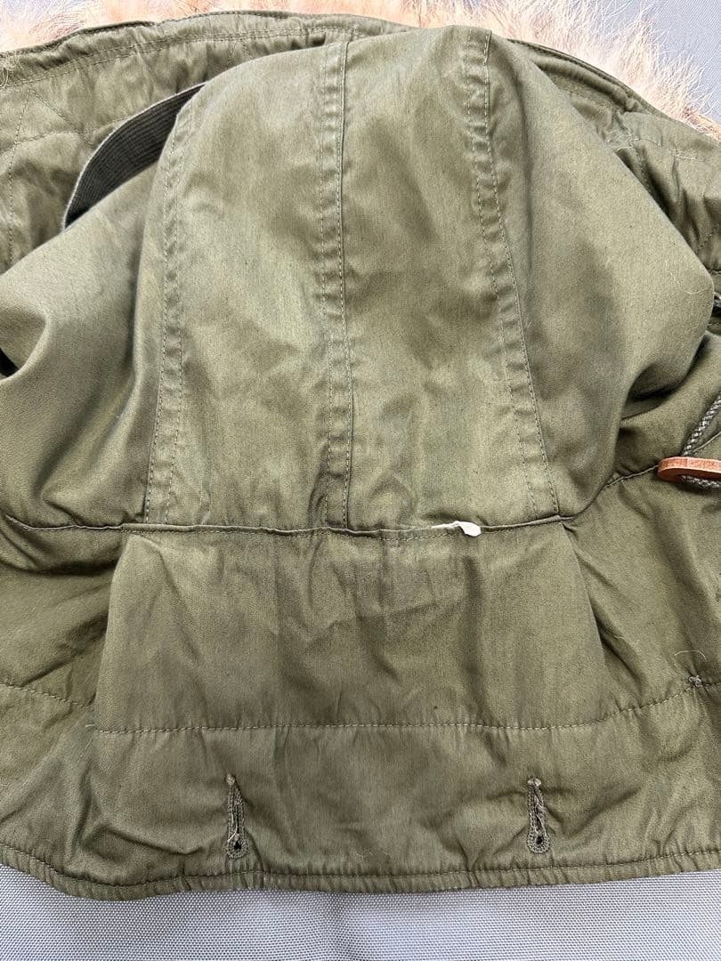 M-51 パーカー用フード　折れあり