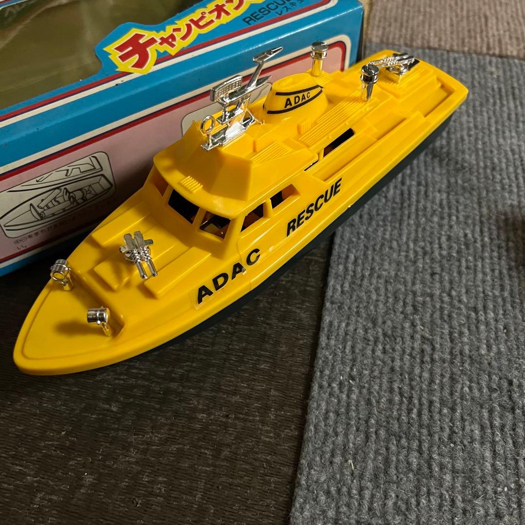 電動チャンピオンボート レスキュー358 レーシングボート ポリス357ミニカー