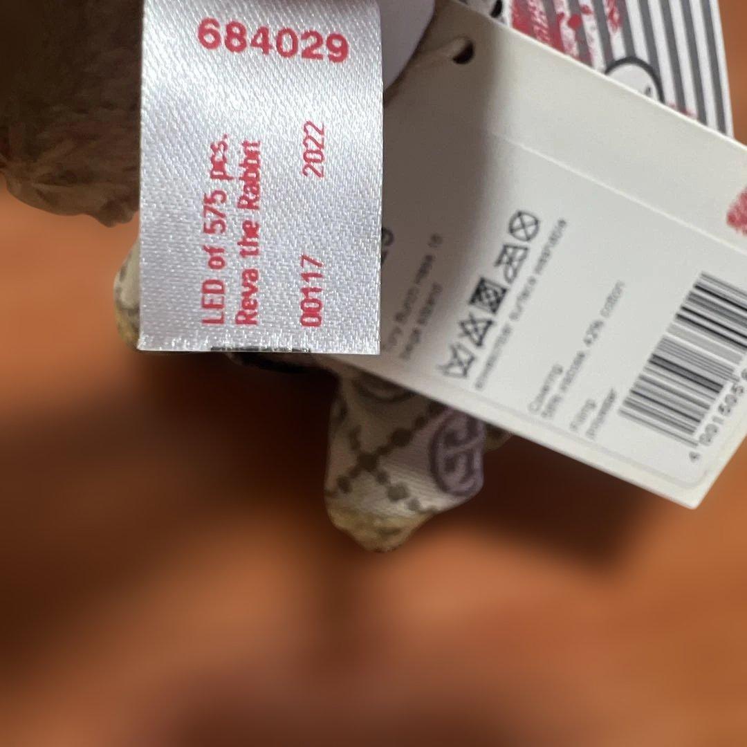 Steiff ✖️ トリーバーチ うさぎぬいぐるみ