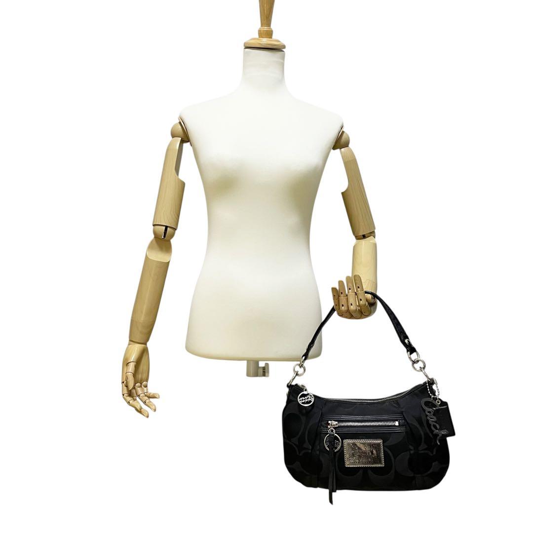 ✨極美品 COACH コーチポピー ショルダーバック 2way クロスボディ 黒