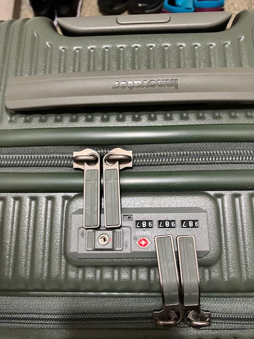 innovator スーツケース INV155 マッドカーキ