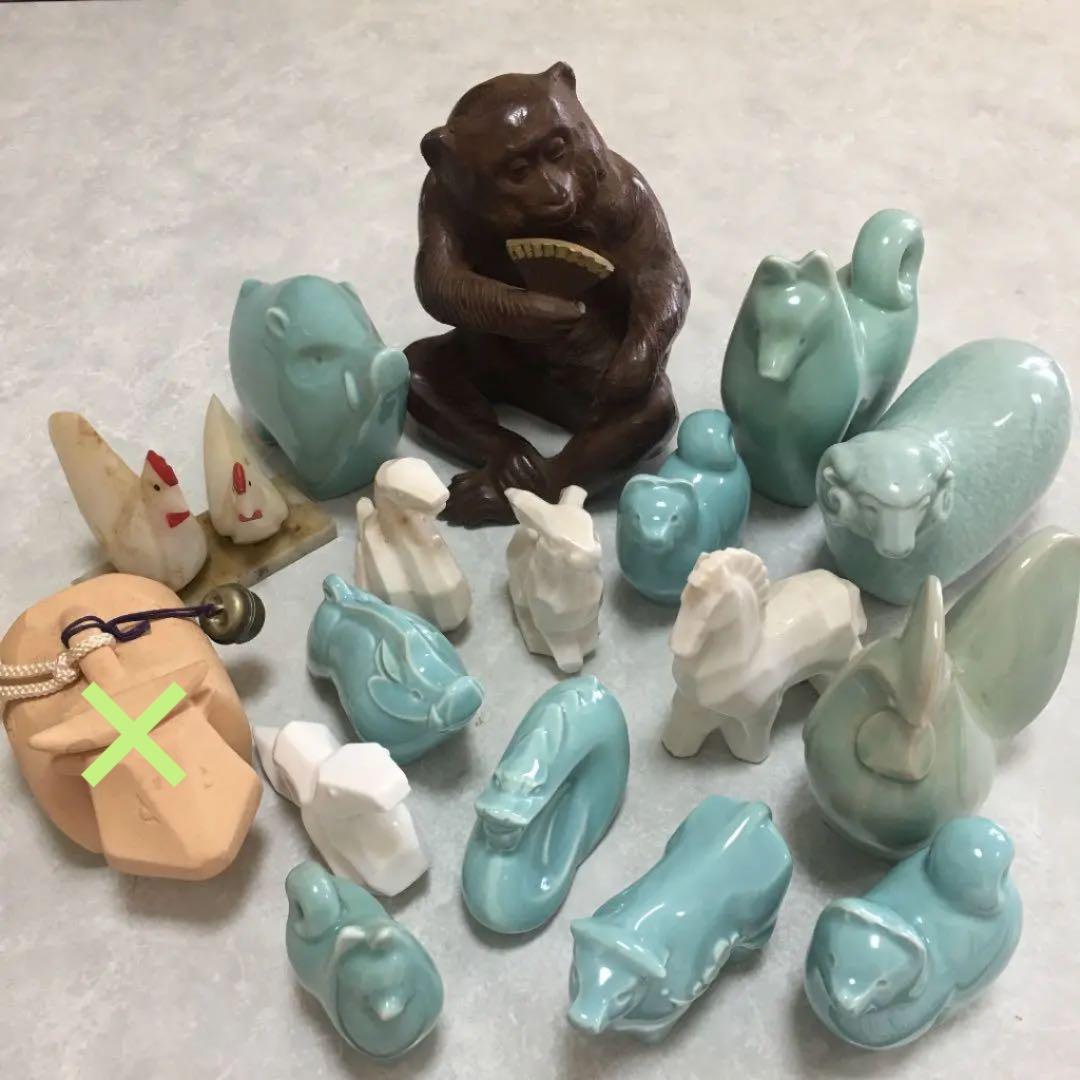 干支置き物　17体　昭和レトロ