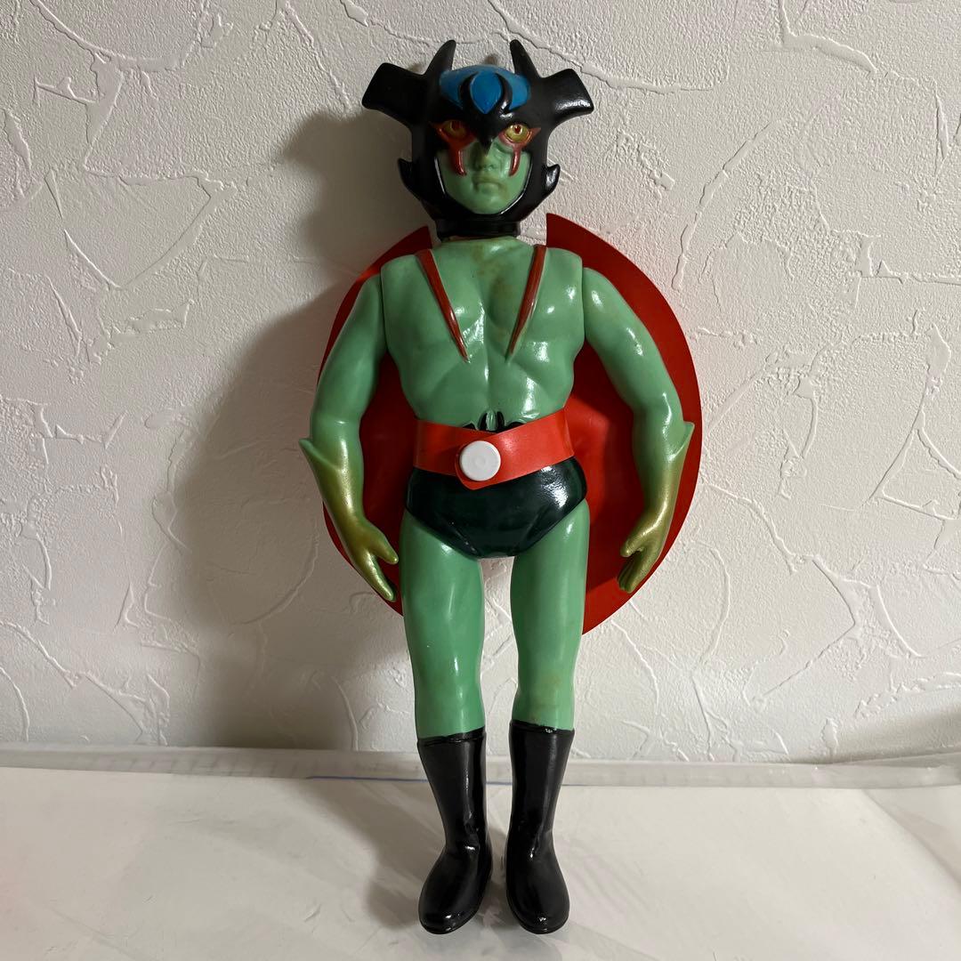 ⚠️当時物・人気　昭和レトロ・貴重　パチ　ソフビ　デビルマン　面取れ　ソフビ