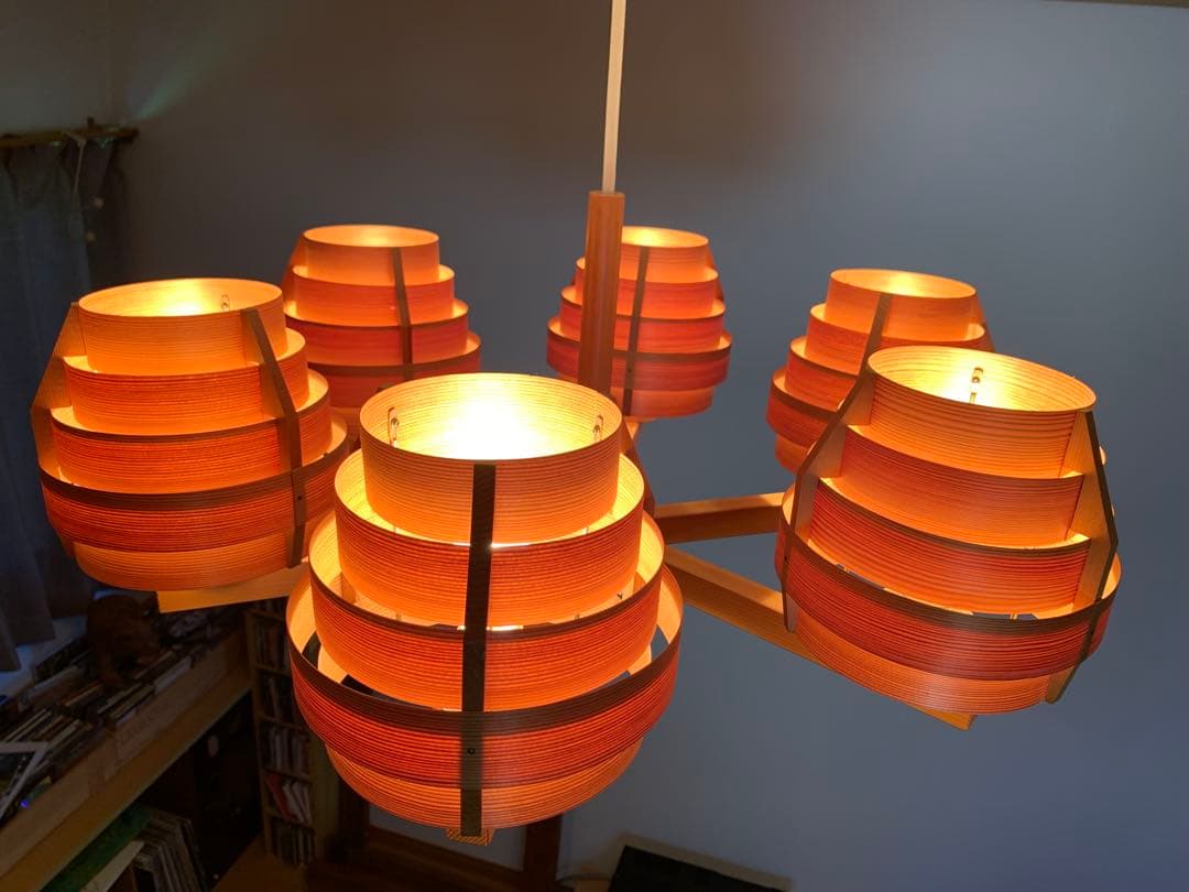 ヤコブソン シャンデリア（JAKOBSSON）yamagiwa 6灯タイプ