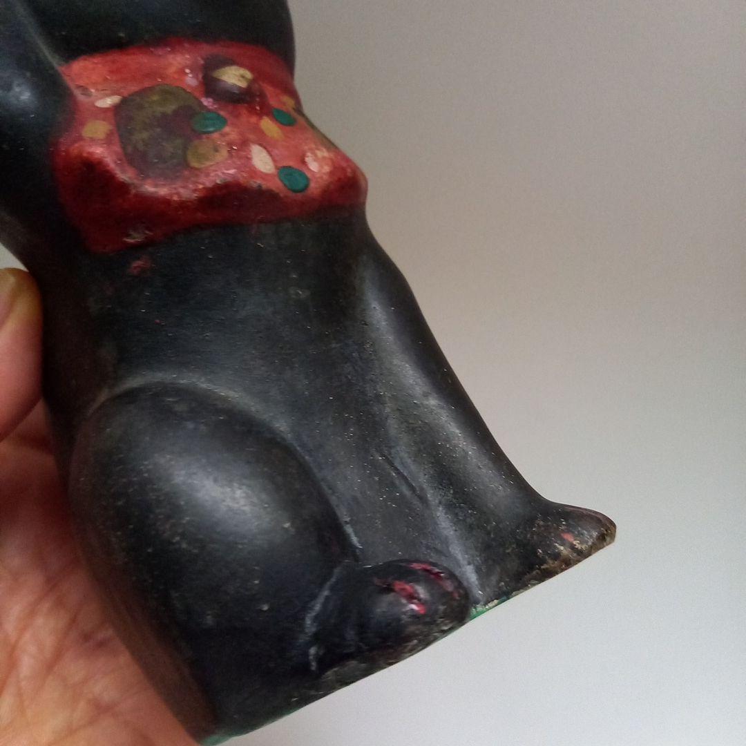 【訳あり品】招き猫　猫の置物　高さ16㎝