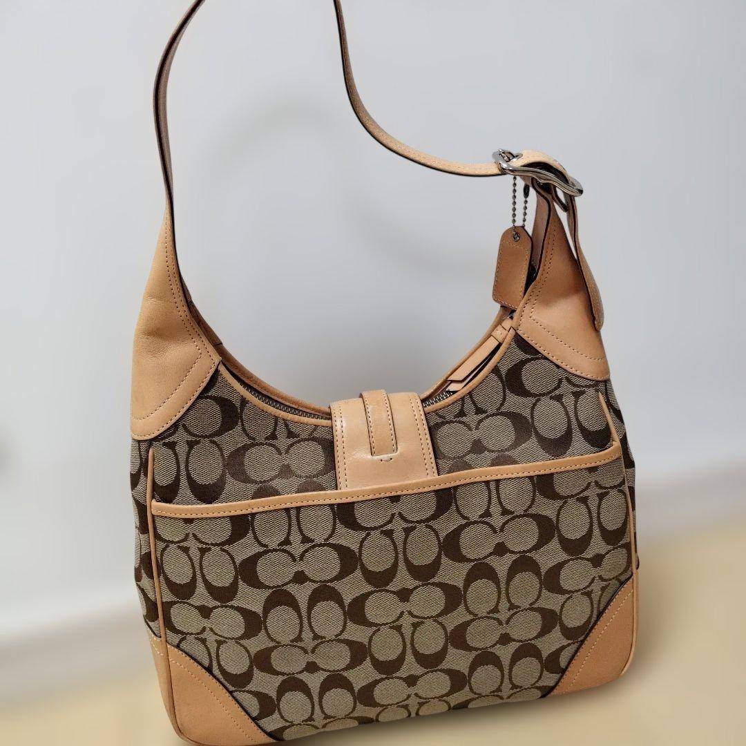 Coach ハンプトンズ　ワンショルダーハンドバッグ