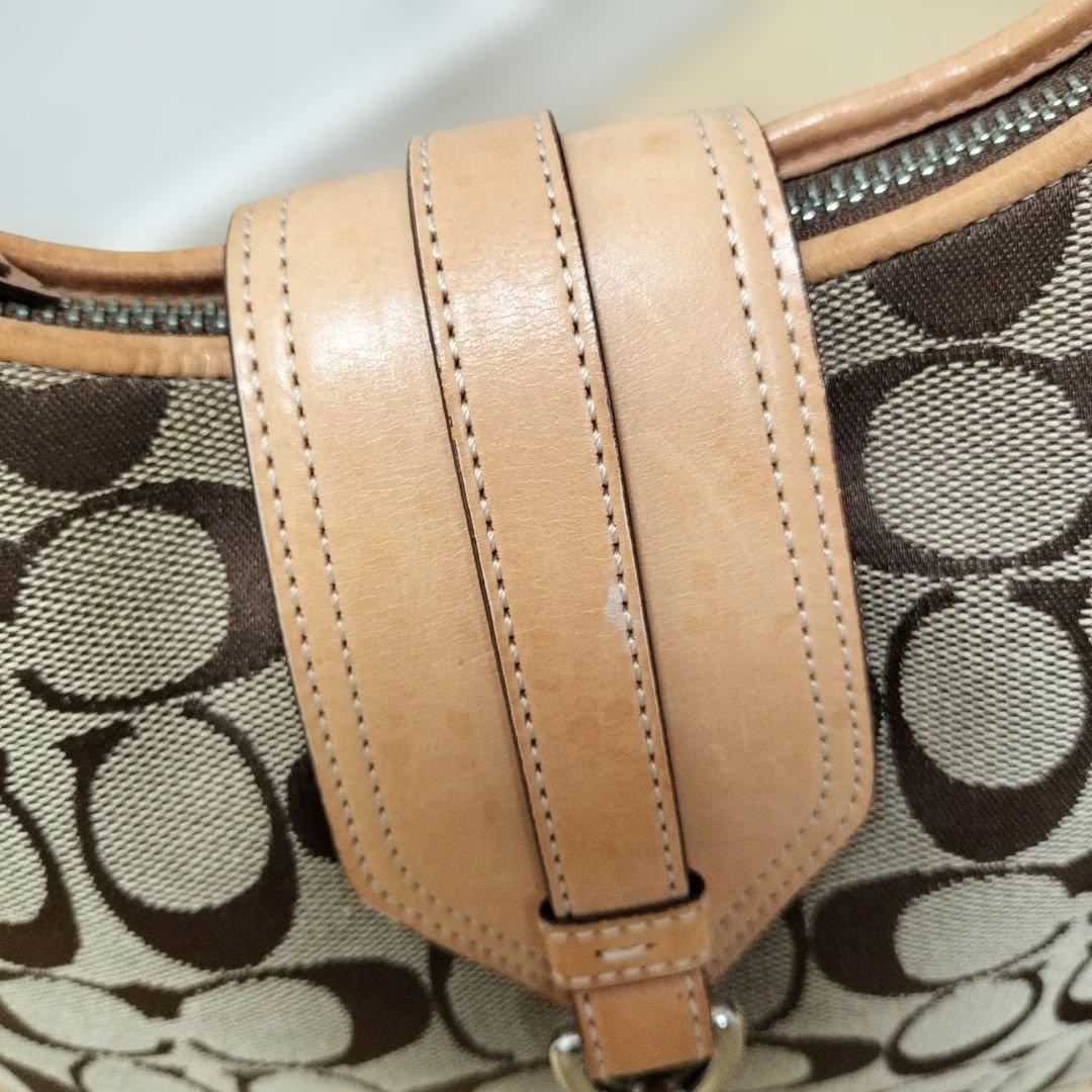 Coach ハンプトンズ　ワンショルダーハンドバッグ