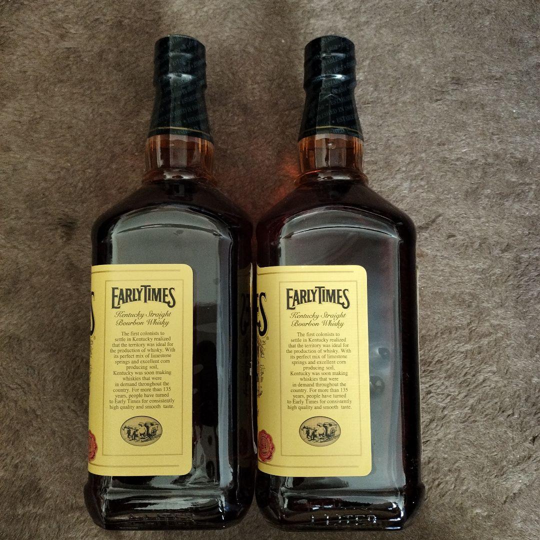 Early Times バーボン 1000ml 2本セット