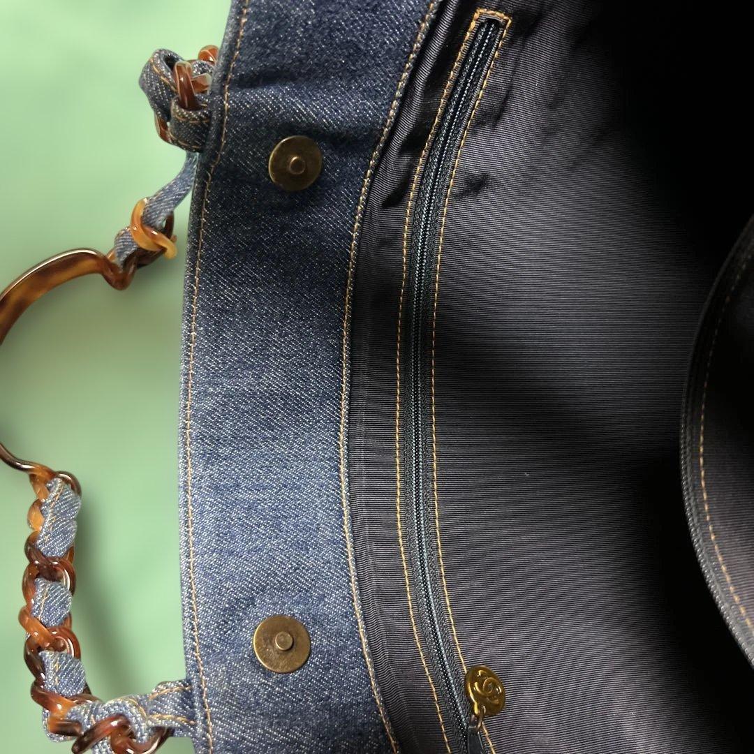 CHANELデニムバッグ訳あり