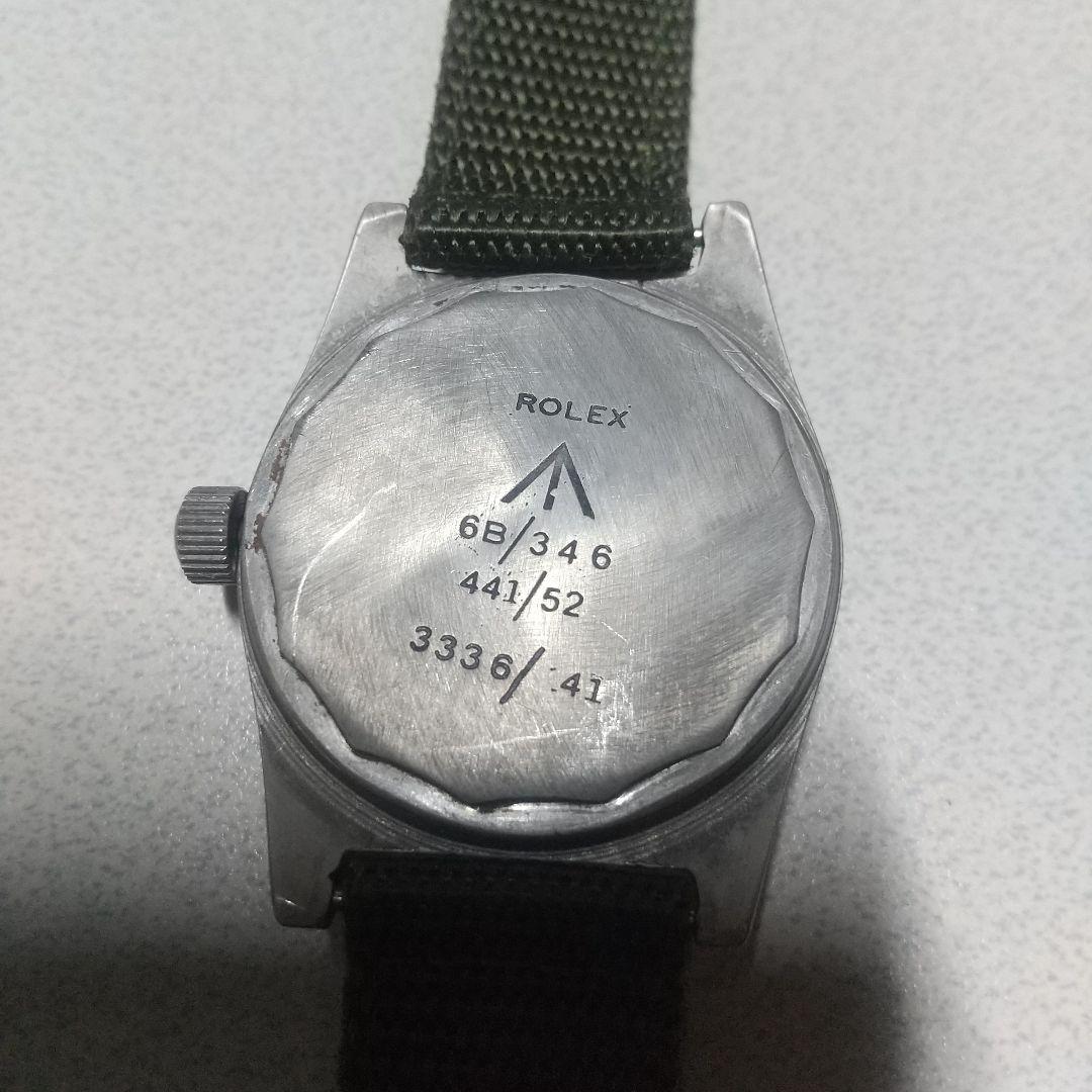 ロレックス50,sイギリス軍ミリタリー中古品1本ジャンク