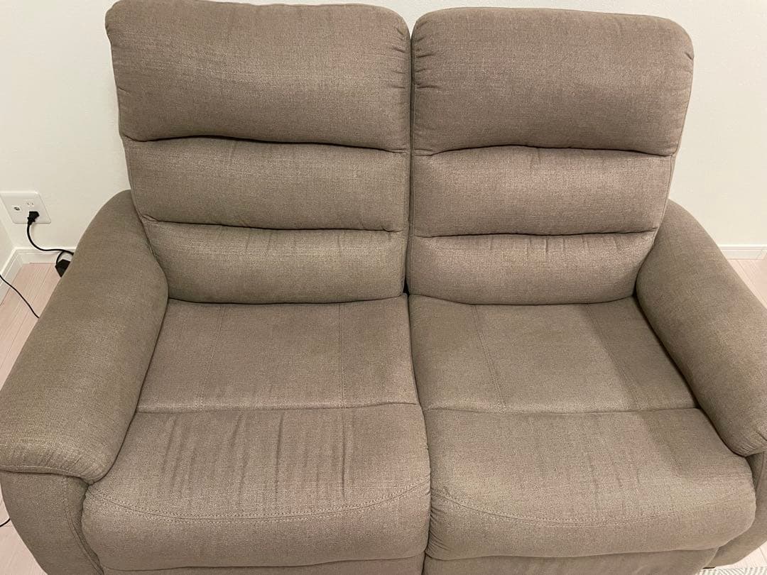 ニトリ　2Pソファ　ビリーバー3 布　モカ　　　　5月31日まで