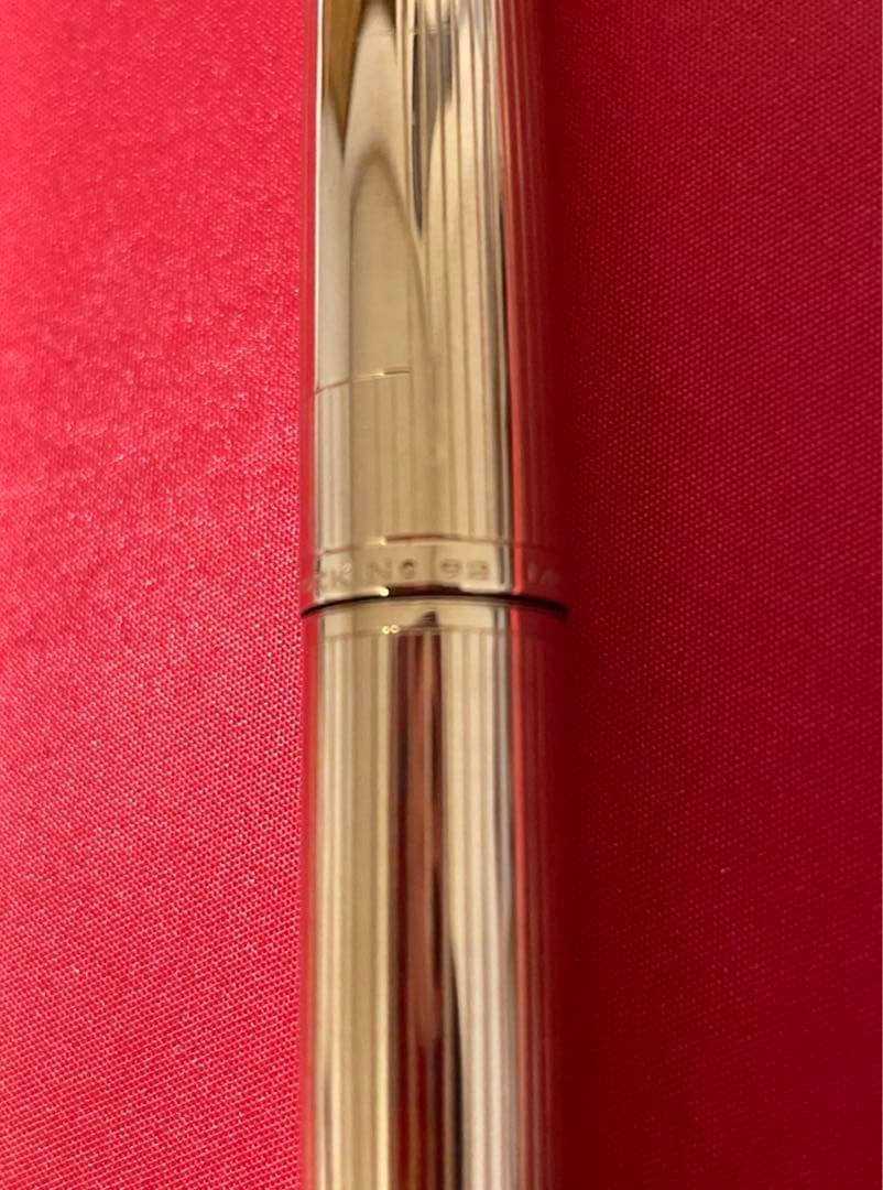 金無垢✨金無垢モンブラン No.92 万年筆 マイスターシュテュック ゴールド