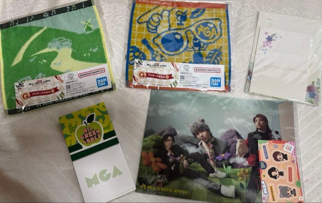 Mrs.GREEN APPLE くじ　A賞込み8点セット 【バラ売り×】
