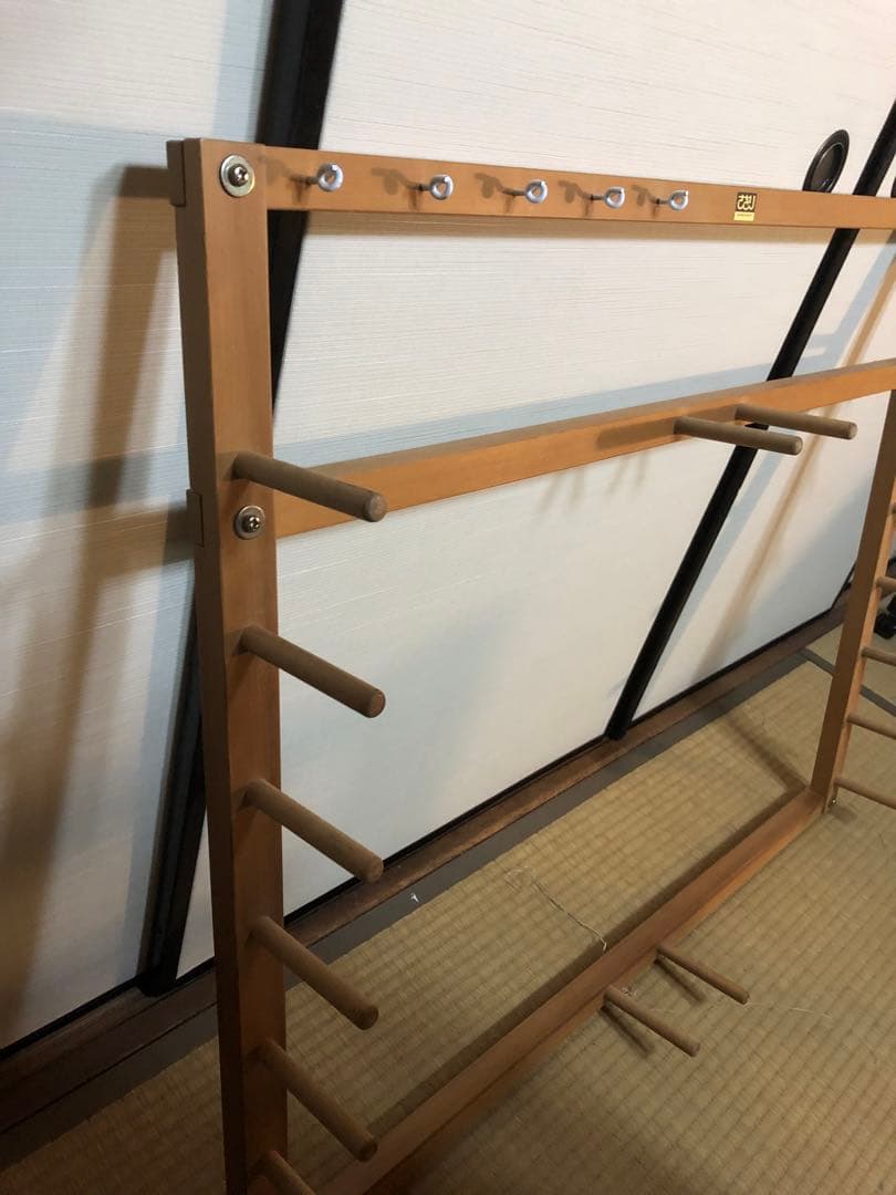 整経台　さをり　機織り道具　織り機