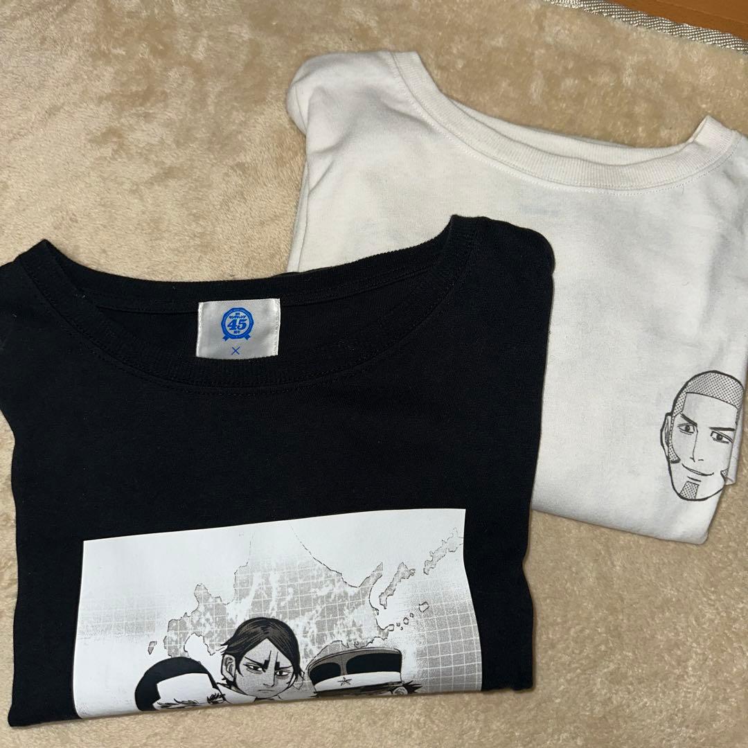 FOREVER21 ゴールデンカムイ Tシャツ 黒 イヌで来た 脱獄王