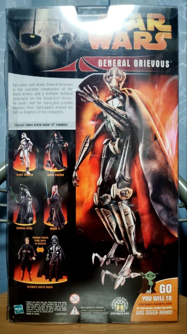 Hasbro/STARWARS 12inch“GENERAL GRIEVOUS”